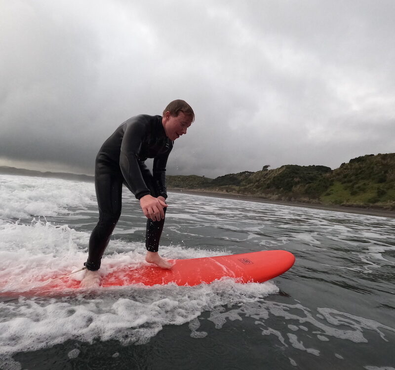 Raglan surf lesson