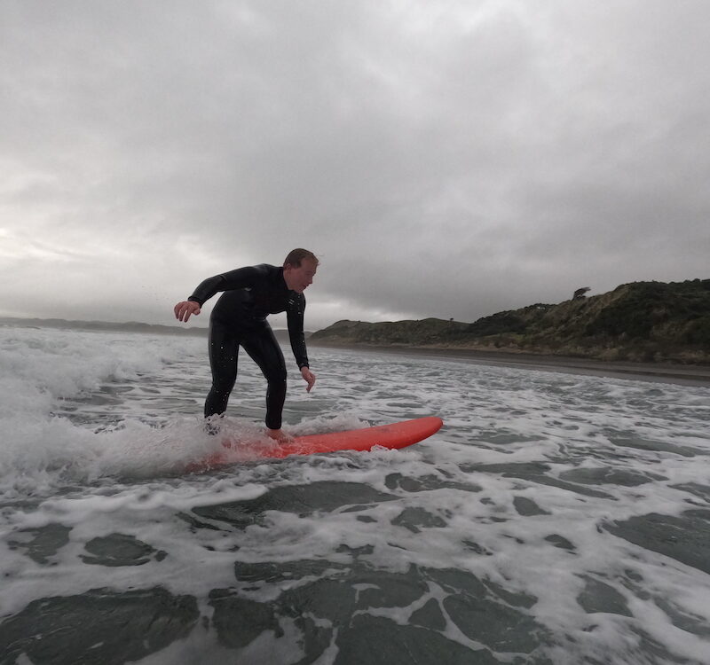 Raglan surf lesson