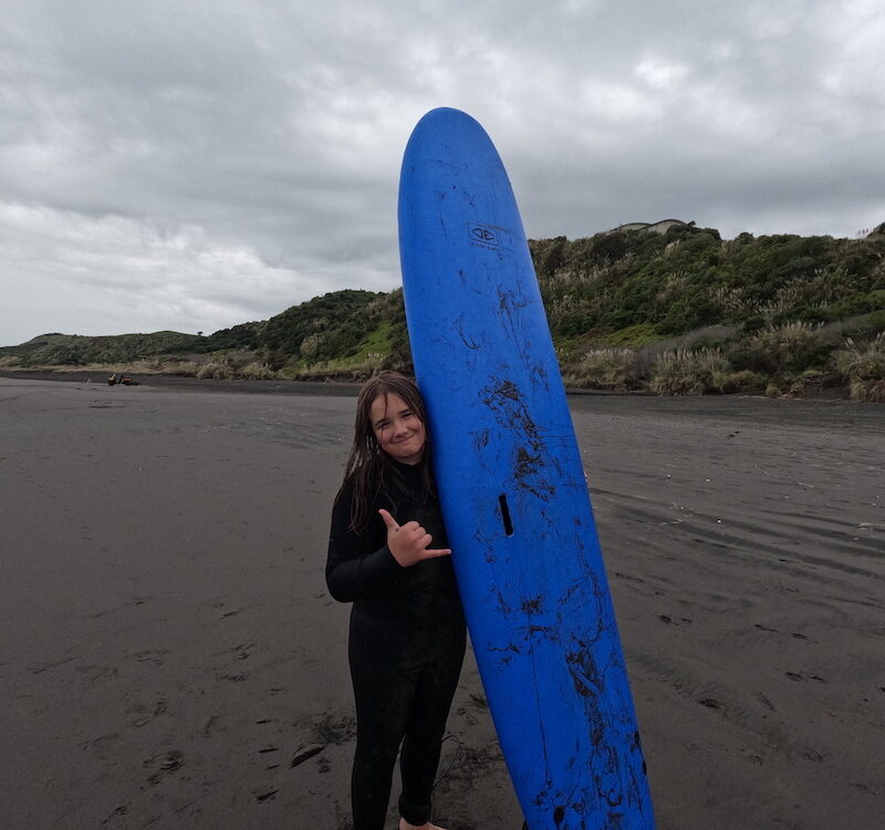 Raglan surf lesson