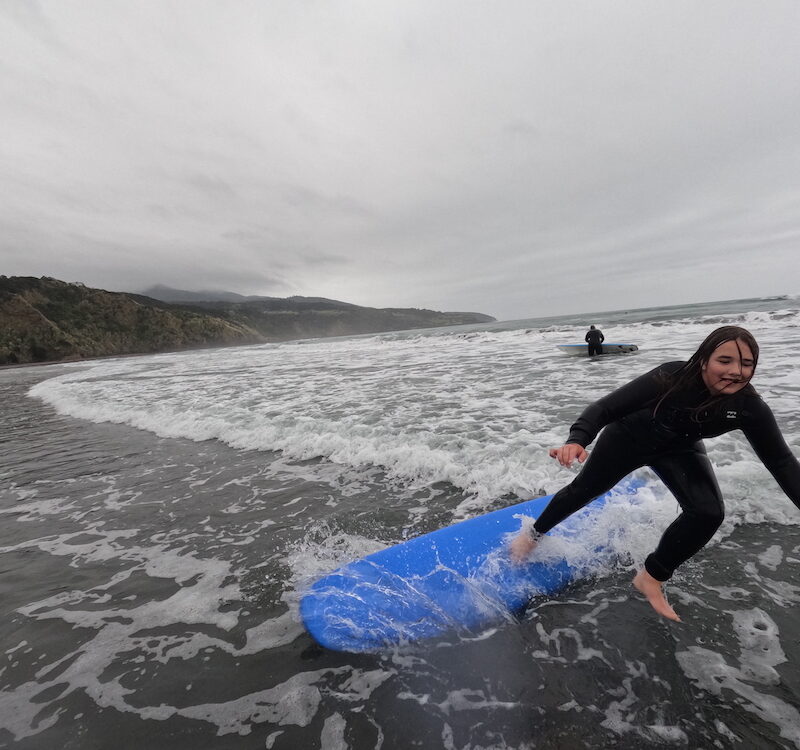 Raglan surf lesson