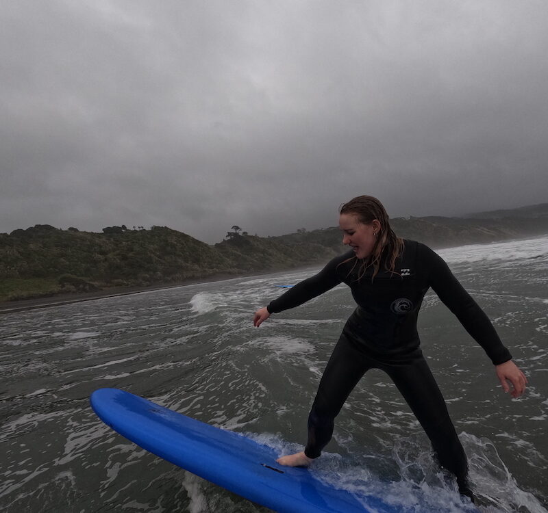 Raglan surf lesson