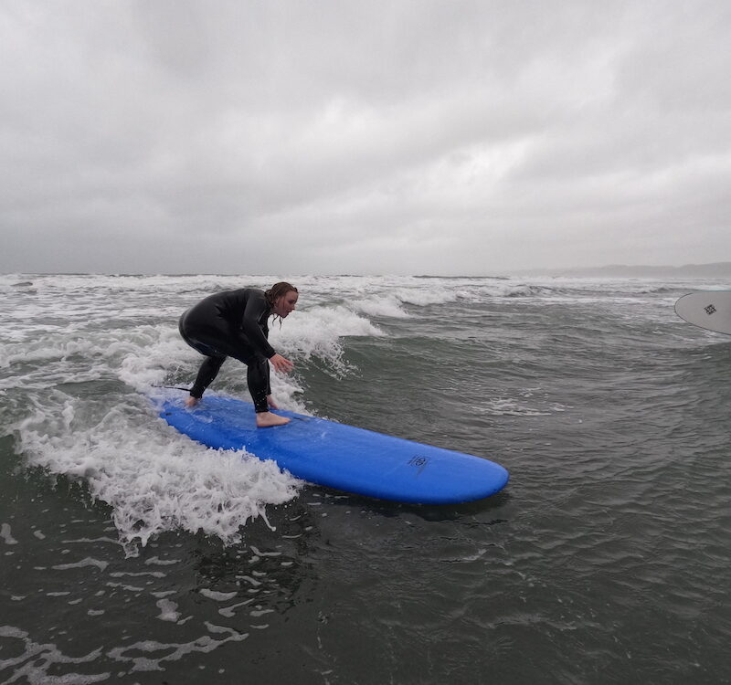 Raglan surf lesson