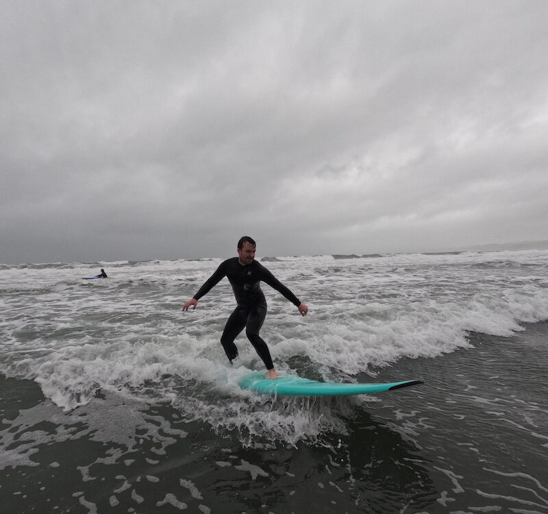 Raglan surf lesson