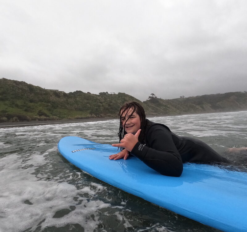 Raglan surf lesson